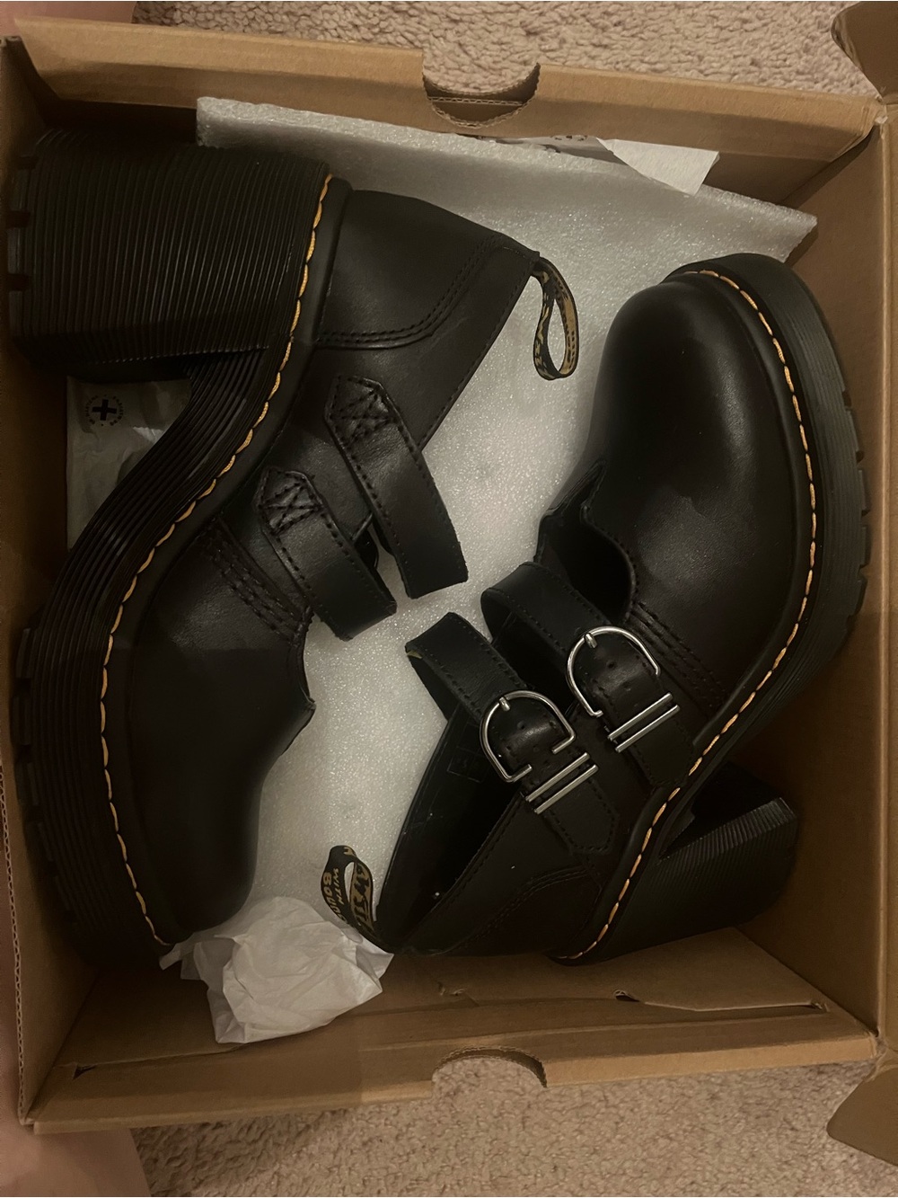 Doc Eviee Black Sendal Heels (Size US 8 / EU 39)